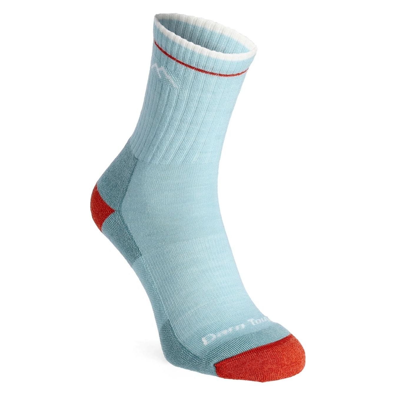 No Name Skarpety merino damskie Darn Tough Hiker Micro Crew Midweight with Cushion - glacier rozmiar: l (L) (702313)