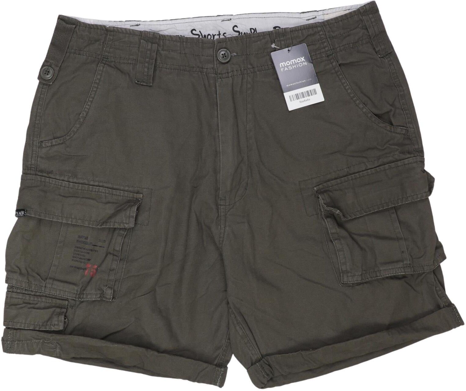 Surplus Herren Shorts, Grün, Gr. M, Baumwolle - Second Hand