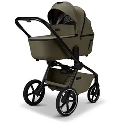 MOON Kombi-Kinderwagen Resea 2.0 Moss Aluminium