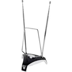 One for All One-For-All DVB-T Zimmer Ant. SV-9305 (Zimmerantenne, DAB/ DAB+, DVB-T / -T2), SAT Spiegel + SAT Antennen, Schwarz, Weiss, Grau
