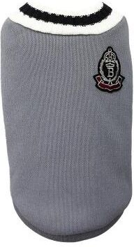Uplift Essentials Cozy Winter Knit Pet Pullover Sweater gray 2xl