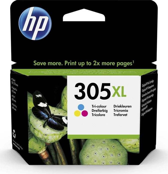 HP 305XL HIGH YIELD TRI-COLOR ORIGINAL INK CARTRIDGE