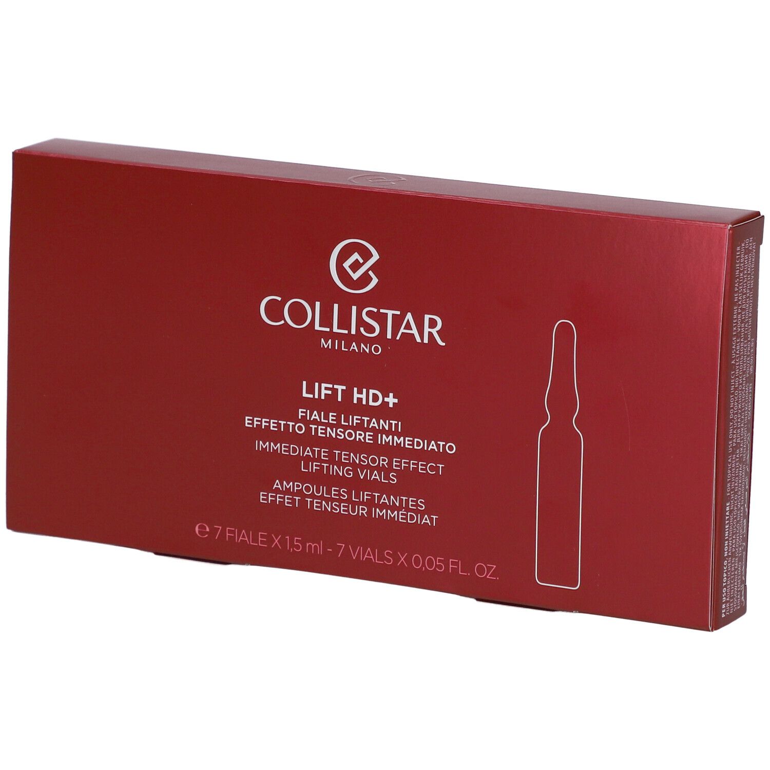 Collistar Lift HD+ Lifting Vials Immediate Tensor Effect 10,5ml 7x1,5 ml Ampullen