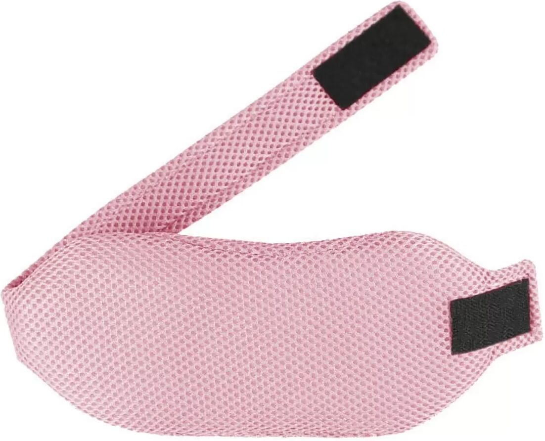 INF Sangle mentonnière anti-ronflement en mesh - Ceinture de soutien de la mâchoire respirante pour un meilleur sommeil Rose