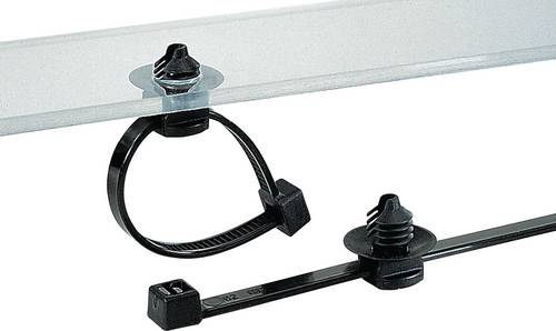 HellermannTyton 150-77932 T30LRFT6-PA66HS/PA66HIRHS-BK Kabelbinder 260mm 3.30mm 500St.