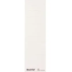 Leitz Alpha Hängerregisteretiketten Karton Weiß 5 x 1,5 cm Alpha® 100 Stück