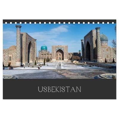 Usbekistan (Tischkalender 2027 DIN A5 quer), CALVENDO Monatskalender