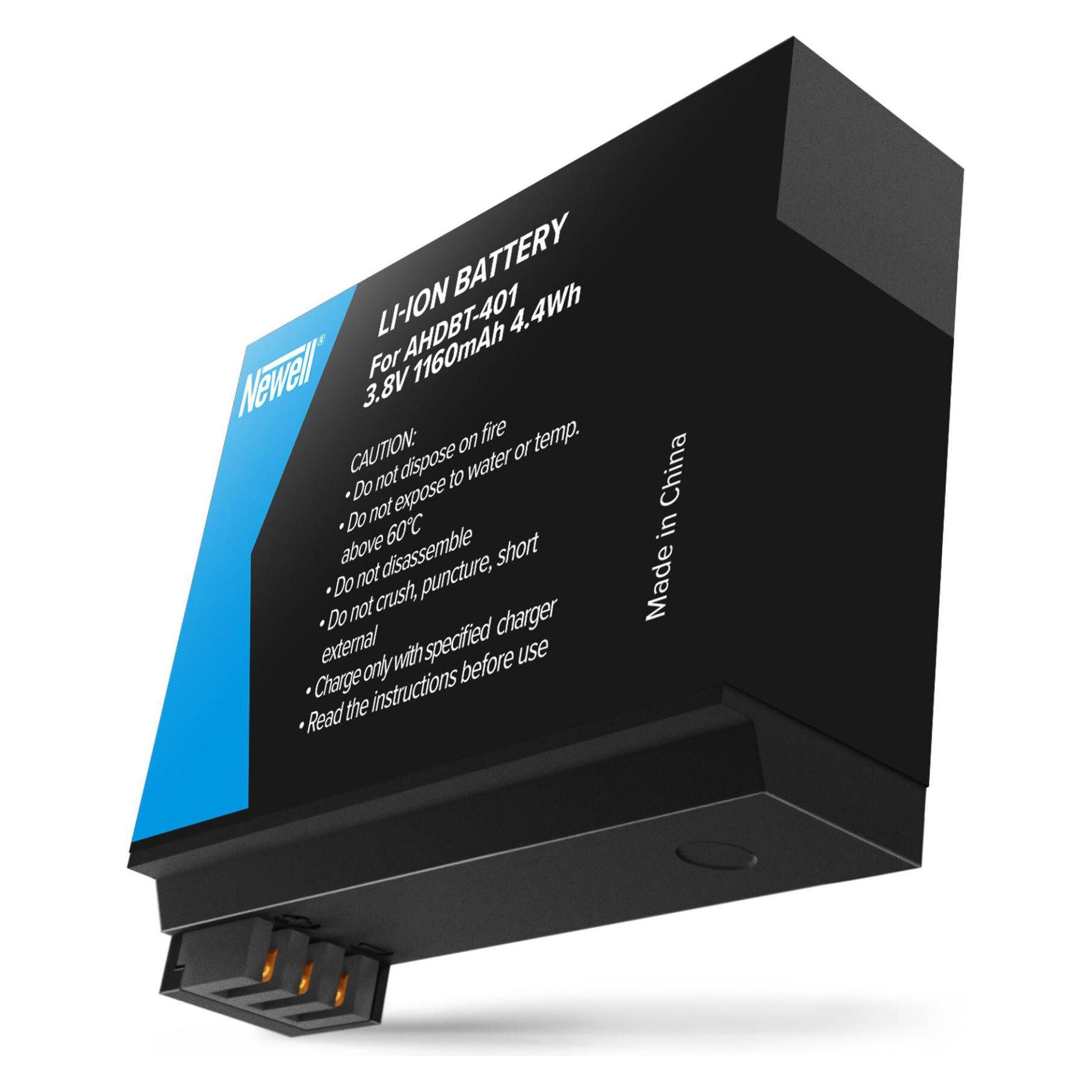 Newell battery GoPro Hero4 (AHDBT-401) (Kamera Akku) (NL1694)