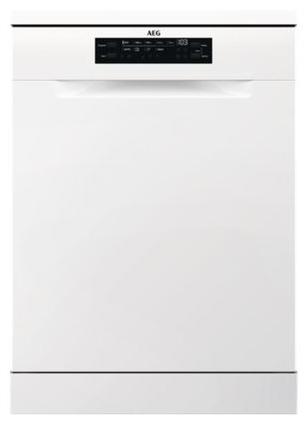AEG FFB73717PW, Freistehend, Standardgröße (60 cm), Weiß, Schwarz, Berührung, 1,6 m