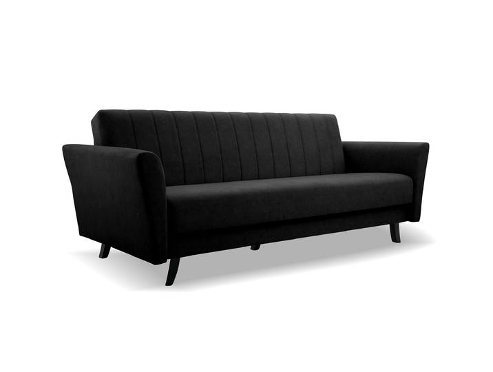 Sofa LINEA Schwarz (Kronos 07)