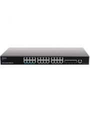 Grandstream Networks Grandstream GWN7813P 24x Port PoE/PoE++ Layer 3 Managed Netzwerk Switch Access Point ARP DHCP IPv6 TCP/IP Power over Ethernet (GWN7813P)