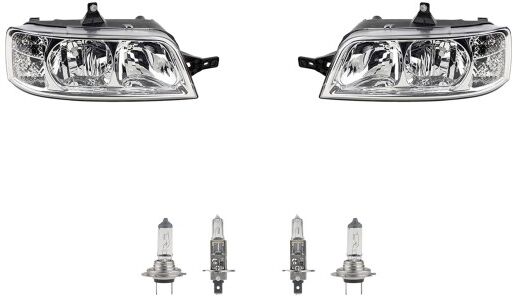 NP24 5x Set Scheinwerfer Links & Rechts passend für Citroen Jumper mit Leuchtmitteln