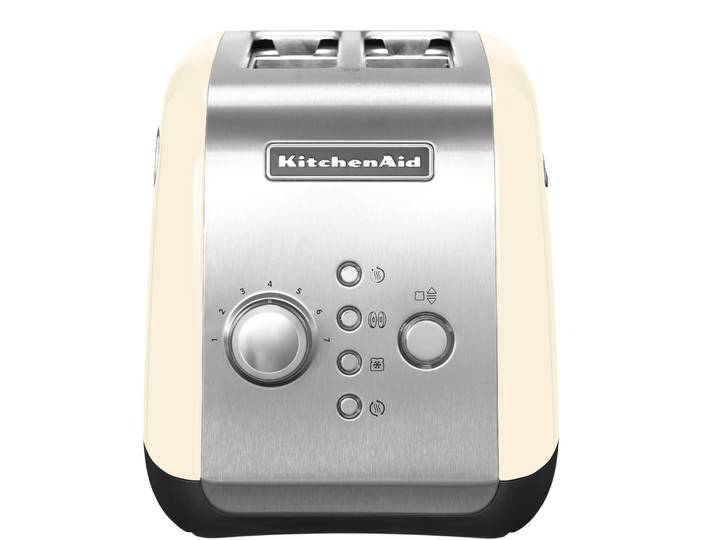 KITCHENAID Toaster 5KMT221EAC Creme , beige (creme), B:28,6cm H:21cm T:18,4cm, Toaster, Toaster