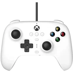 8bitdo Ultimate Wired (Windows, Xbox One S, Xbox One X, Xbox Series S, Xbox Series X), Gaming Controller, Weiss