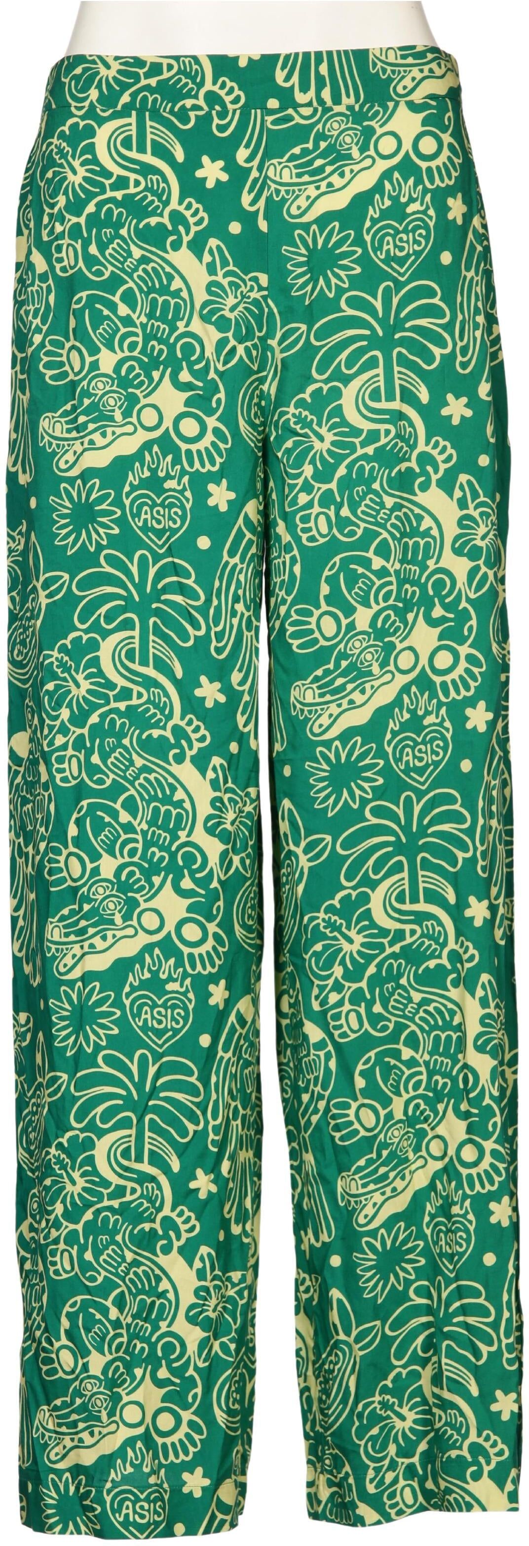 Brava Fabrics Damen Stoffhose, Grün, Gr. L, Viskose - Second Hand