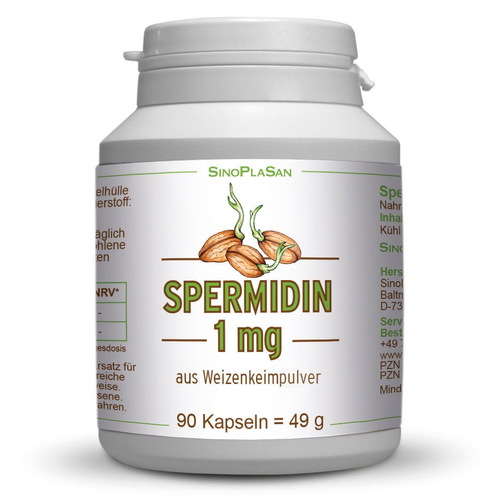 Spermidin 1 mg Kapseln 90 St