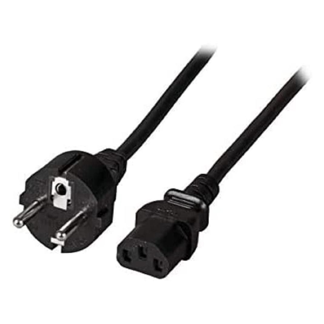 EFB Elektronik Netzleitung Schutzkontakt C13 (3 m) (EK508SW.3)