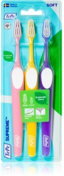 TePe Supreme 3-pack escovas de dentes 3 un.. Supreme 3-pack