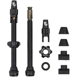 Wolf Tooth Tubeless Valve Stem Ventile, Clik Valve, 60mm, 2 Stk., black