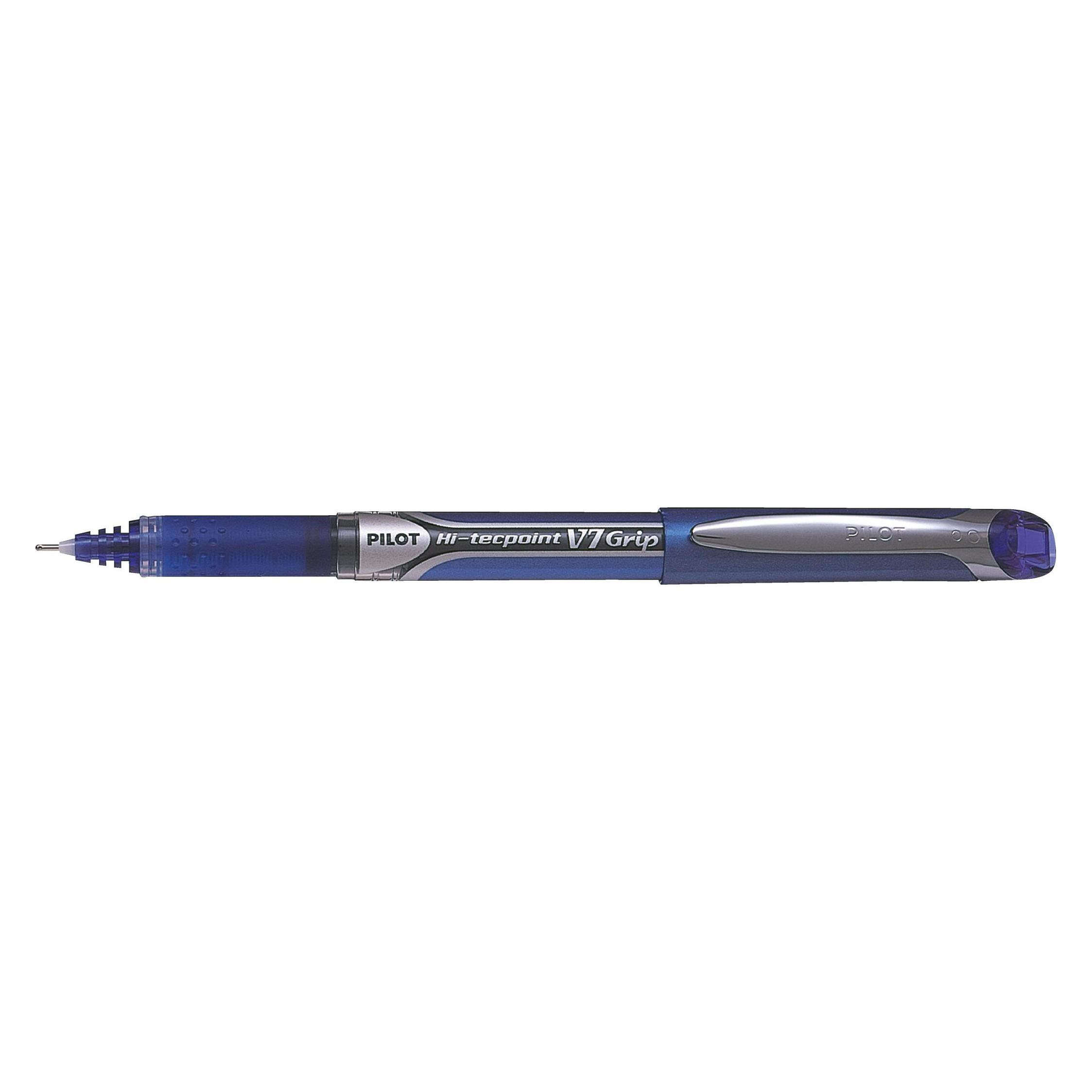 Pilot Tintenroller Hi-Tecpoint Grip V7 Strichstärke: 0,4 mm Schreibfarbe: blau (1x) (2207003)