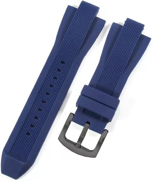 INF Silikon-Ersatzarmband kompatibel mit Michael Kors MK8184 8729 9020 – Komfortabel & Wasserdicht Dunkelblau