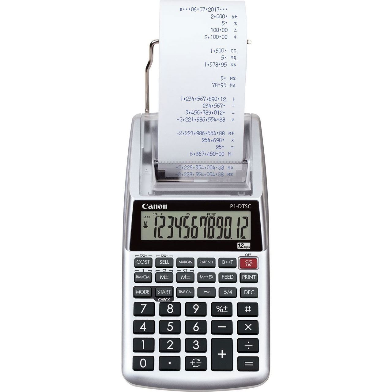 Canon druckender Tischrechner P-1 DTS C II