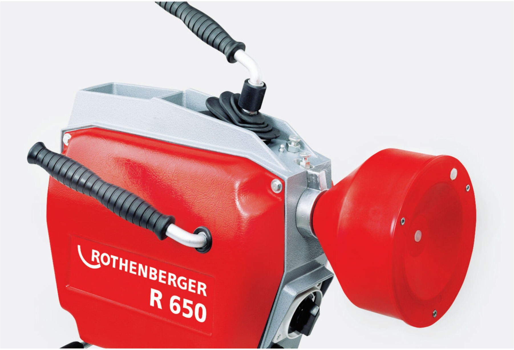 Rothenberger R550 Rohrreinigungsmaschine mit Führungsschlauch (72686)