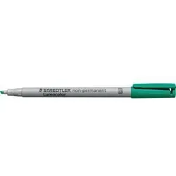 Staedtler Folienstift Lumocolor 312-5 B non-permanent grün