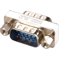 COM 922 - Gender Changer, Adapter, 2x 15-pol. HD, ST/ST,