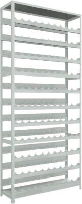 Weinflaschenregal, Schraubsystem, 11 Einsätze