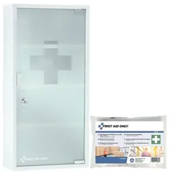 First Aid Only Verbandschrank »P-10203-13157« mit DIN 13157 Füllung weiß, 30x60x12 cm