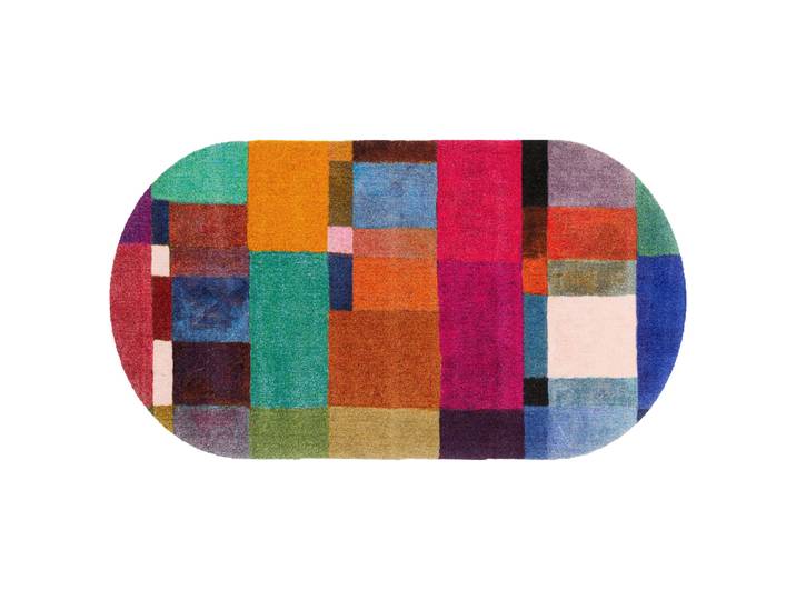 Fuß- & Sauberlaufmatte Mosaique 50 x 90cm Multicolor