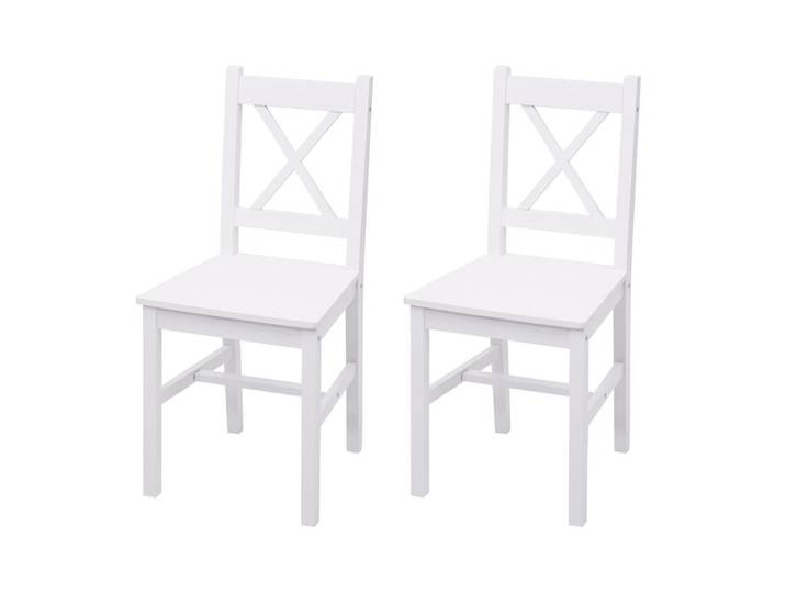 Jamb Esszimmerstuhl Weiß 2er-Set, Holz, 40x86x42 cm, Esszimmer, Stuhl