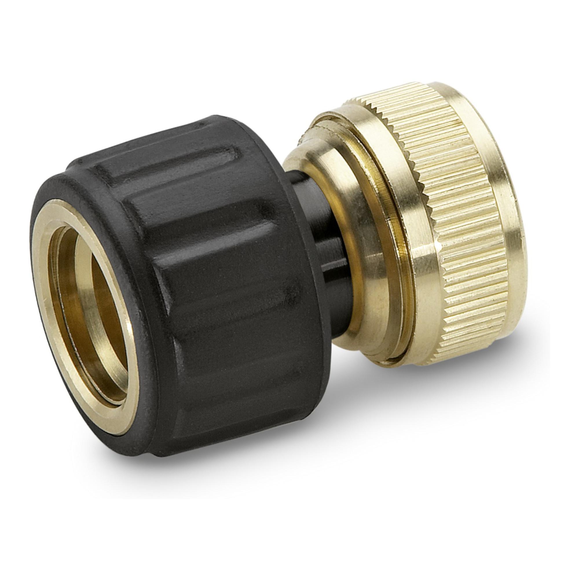 Kärcher Messing Schlauchkupplung 3/4" mit Aqua Stop (2.645-018.0)