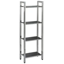 Standregal Linda Glas Schwarz