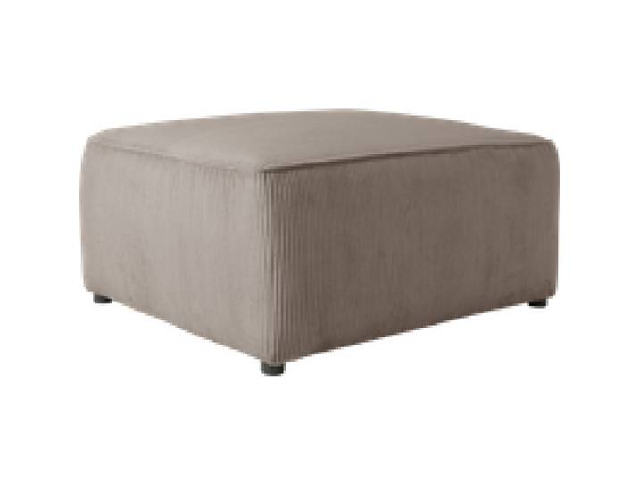 Grand pouf velours côtelé Otto