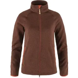 Fjällräven Övik Fleece Zip Sweater W 215 - Autumn Leaf , Größe XL