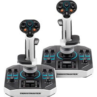 Sol-R 2 HOSAS Space Sim Duo, Joystick schwarz/weiß