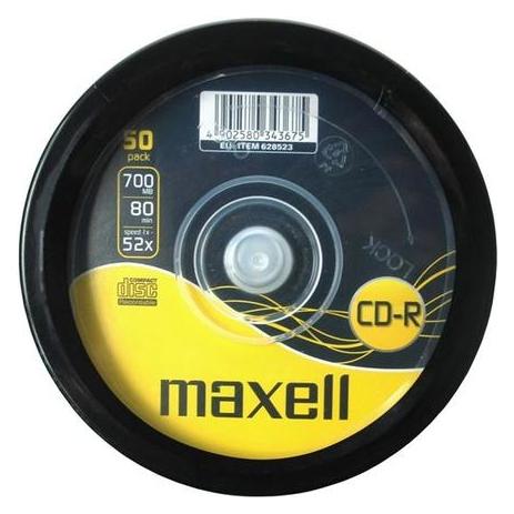 Maxell CD-R 80min 700MB Spindel 50pk 50 Stück(e) (50x) (MAX27051)