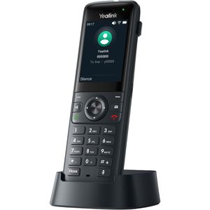 Yealink AX83H Telefon, schwarz, schnurlos, mit WLAN, Bluetooth