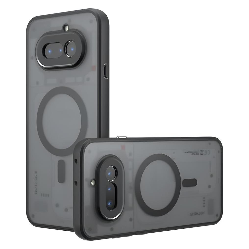 Techsuit - PureFrost MagSafe - Nothing Phone (4a) - Frosted Black (Nothing Phone (4a)) (68303184)