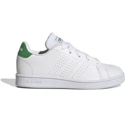 ADIDAS Kinder Halbschuhe Advantage Lifestyle Court Lace, Größe 35 1⁄2 in Weiß Weiß