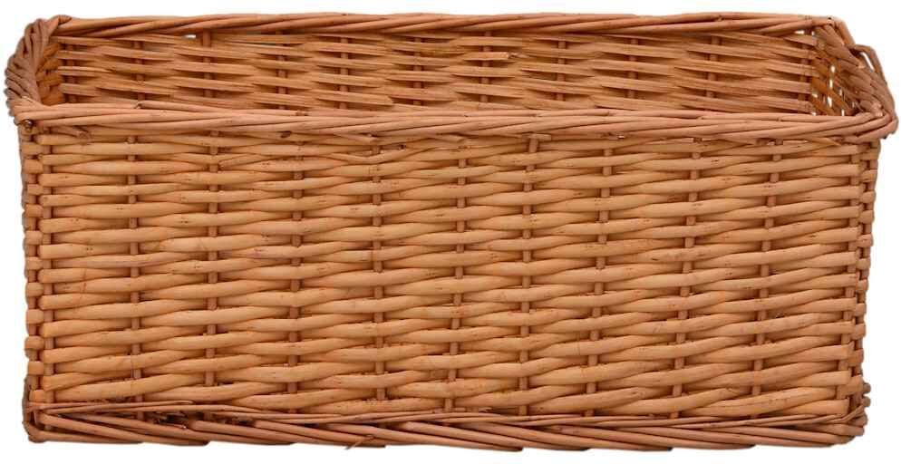 vidaXL Ensemble de paniers gigognes 4 pcs Marron Saule