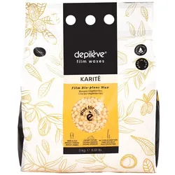 depileve KARITE BUTTER EXTRA FILM WAX PERLEN 3000 g