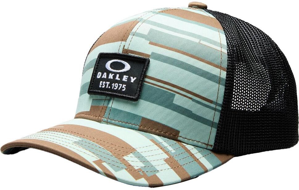Oakley  - Patch Trucker Hat Green Pix Camo - Casquette