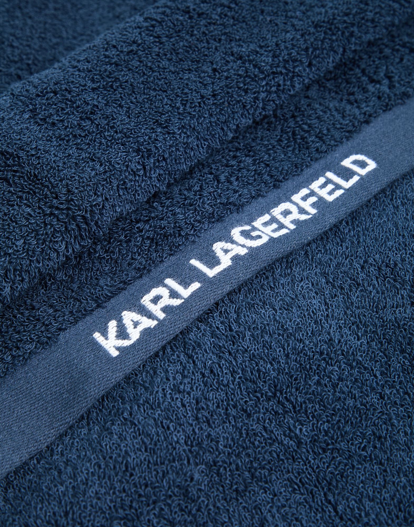 Lagerfeld Toalla de baño y de manos Mujer Azul marino -- Mujer