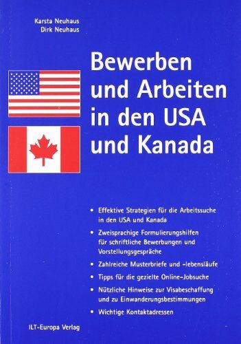 Karsta Neuhaus - Bewerben und Arbeiten in den USA und Kanada - Preis vom 09.10.2026 07:28:09 h