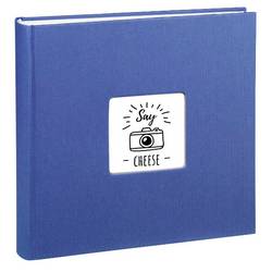 hama 00001899 Jumbo-Album Fine Art, 30x30 cm, 100 weiße Seiten, Blau