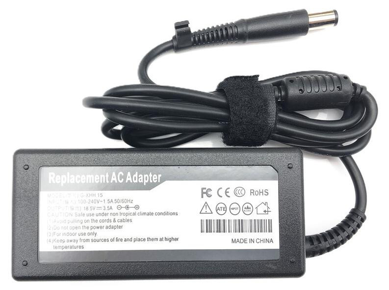 T-ProTek 65W adapter netvoeding oplader compatibel met HP Compaq G60-500 en G60-443CL