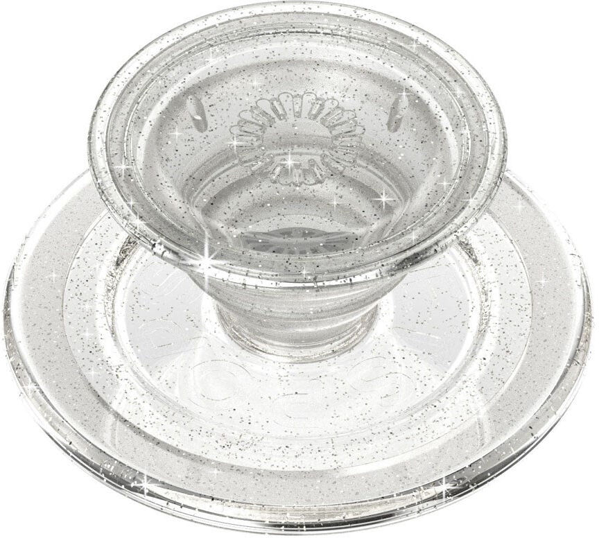 POPSOCKETS PopGrip MagSafe - Stander & Greb - Clear Glitter